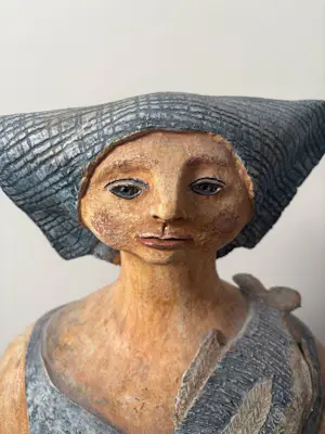 Ivet Thunnissen - Vrouw met vissen kopen? Bied vanaf 350!