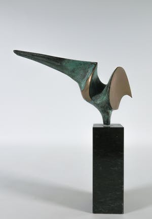 Ruurd Hallema - Bronzen beeld, Trots kopen? Bied vanaf 250!