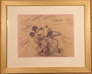 Niet of onleesbaar gesigneerd - Mickey en Minnie Mouse 39/3 - Smack, smack kopen? Bied vanaf 1!