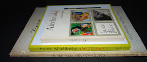 Pierre Alechinsky - 3 boeken, 1x gesigneerd door M.Bertheux kopen? Bied vanaf 70!