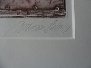 Enric Adsera Riba - Zeefdruk. Titel, "Silverseal". kopen? Bied vanaf 30!