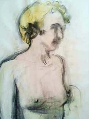 Ko Cossaar - Vrouwenportret verkocht voor € 45!