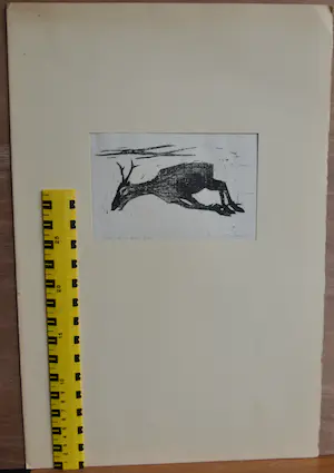 Enno Brokke - liggend rendier kopen? Bied vanaf 10!