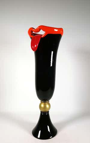 Michel van Overbeeke - Glas, Two lips verkocht voor € 1!