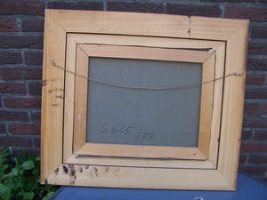 Niet of onleesbaar gesigneerd - Hooioogst met dreigende onweersluchten kopen? Bied vanaf 10!