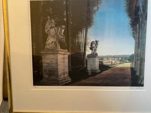 Carel Willink - Zeefdruk - Gezicht op Chateau Dampierre kopen? Bied vanaf 325!
