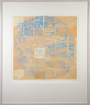 Daan Bucher - Zeefdruk, Vulkoek royal en echte boter - Ingelijst kopen? Bied vanaf 1!