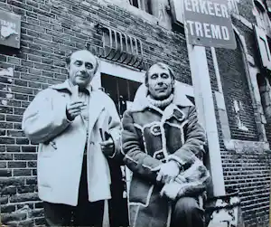 Jan Sierhuis - Foto: Jan Sierhuis en Bert Schierbeek - 1974 verkauft für € 49!