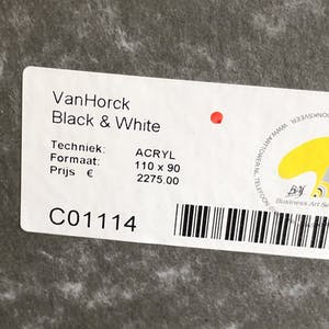Hans Vanhorck - Black and white kopen? Bied vanaf 1!