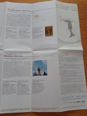 Panamarenko - Pepto Bismo folder/poster kopen? Bied vanaf 120!
