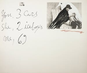 Walasse Ting - Handbewerkte litho, You 3 cars kopen? Bied vanaf 220!