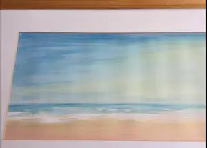 Gerard Rietbergen - "Zelfonderzoek 1" uit: 'n Zee van Licht'| aquarel - ingelijst kopen? Bied vanaf 49!