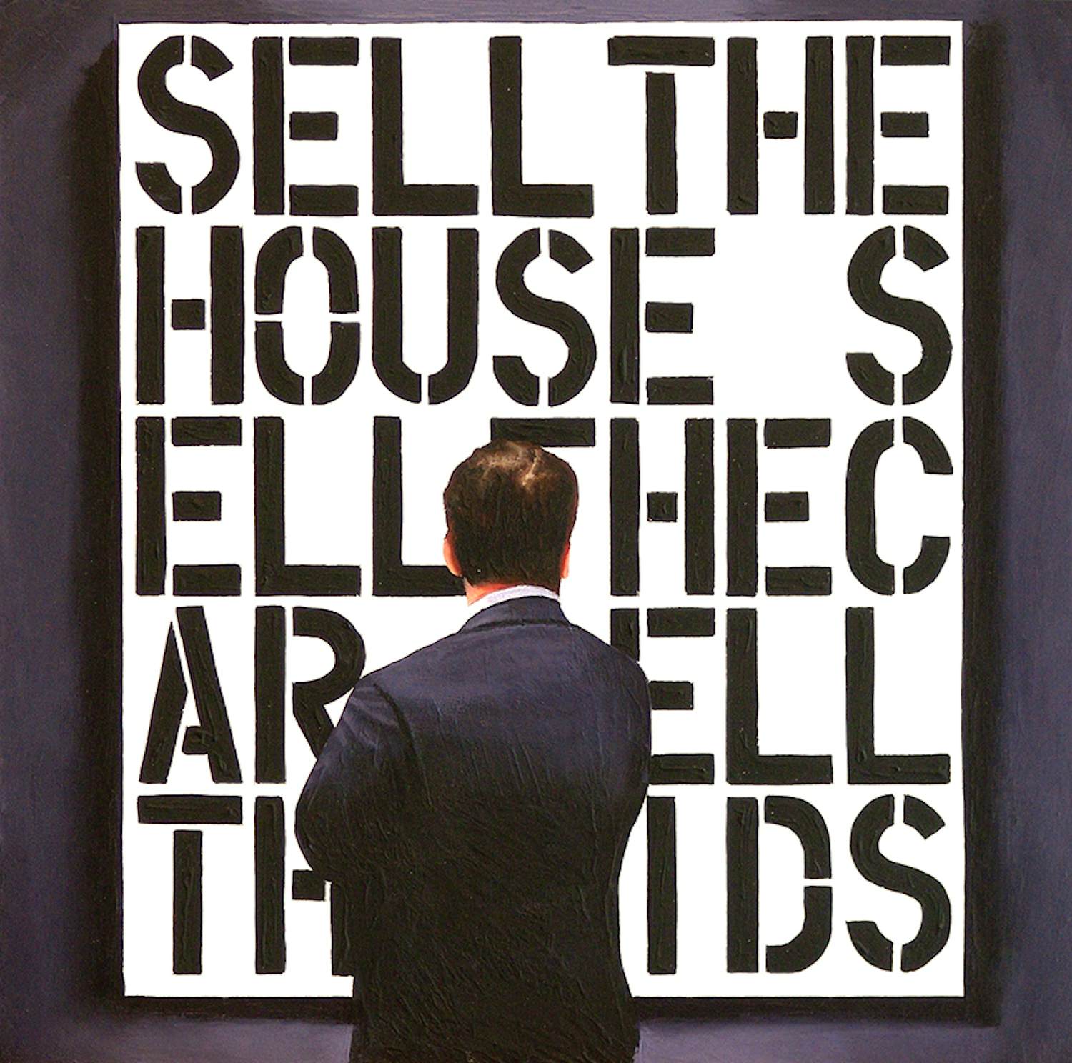 Buy Gerard Boersma - Sell The House (Man kijkend naar schilderij van Christopher Wool)? Bid from 200!