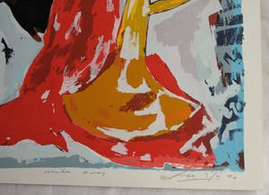 John Lie a Fo - Zeefdruk , Miles Away – gesigneerd – 1990 kopen? Bied vanaf 1!