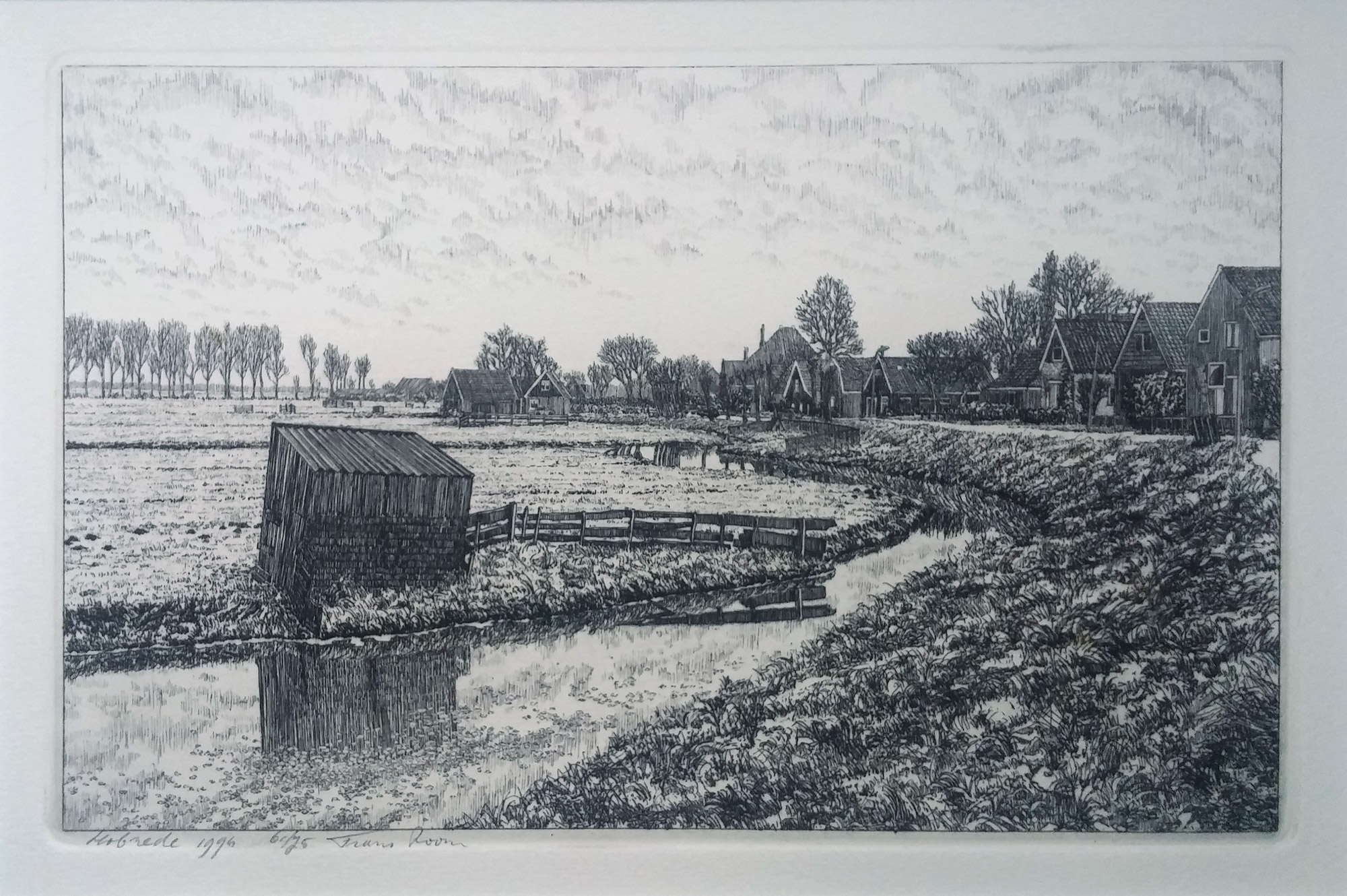 Frans Room - Hobrede (serie Waterland etsen) kopen? Bied vanaf 1!