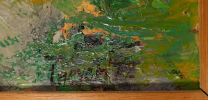 Jan Laeven - Olieverf op paneel, Hoeve Cottessen - Ingelijst kopen? Bied vanaf 150!