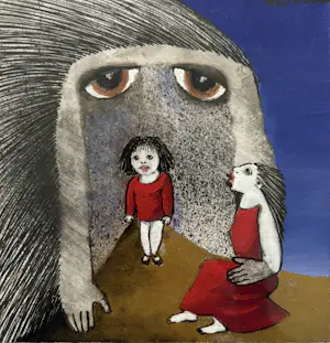 Buy Ans Wortel - Hopend op hulp van 'n voorouder tijdens 't opvoeden van een kind? Bid from 200!