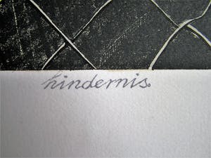 Wim Jonkman - De Hindernis - Eigen Druk, nr 2/100, 1982 kopen? Bied vanaf 50!