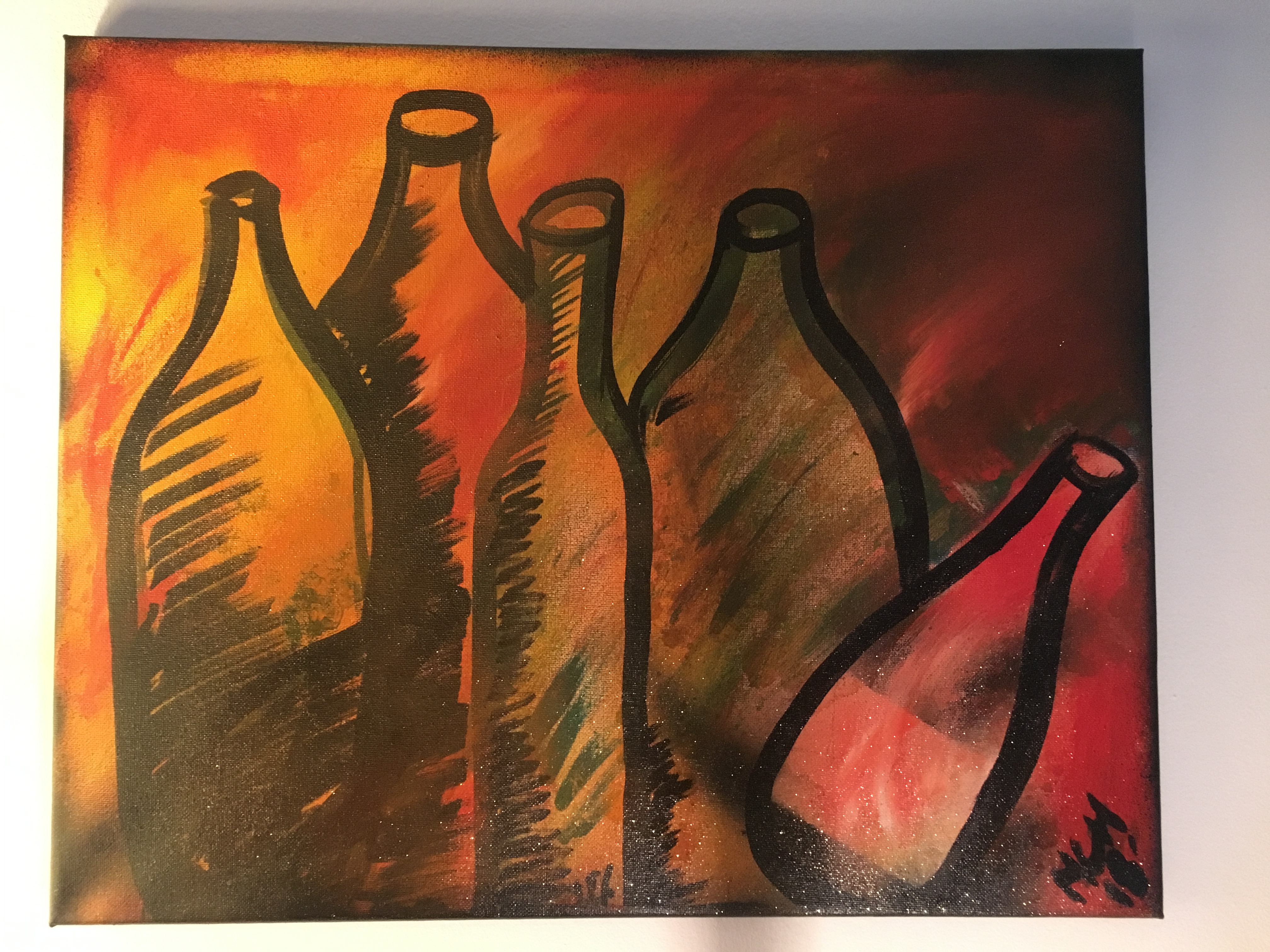 Niet of onleesbaar gesigneerd - Flessen kopen? Bied vanaf 1!