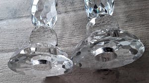 Curiosa - Rona design kristallen karaf/wijnschenker, Riva karafjes en "ruitjes" kandelaars kopen? Bied vanaf 1!