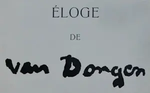 Kees van Dongen - Map met 8 litho's: Éloge de van Dongen - 1957 (oplage slechts 200 stuks!) kopen? Bied vanaf 3995!