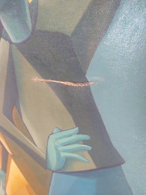 Eef van Maanen - Dansend paar - Olieverf 1954 kopen? Bied vanaf 1!