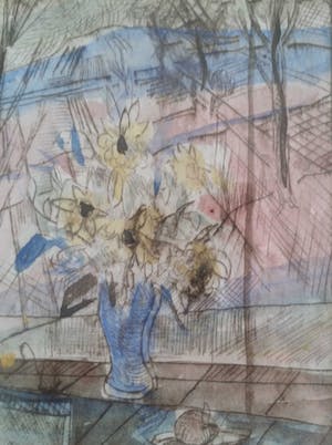 Matthieu Wiegman - Stilleven. Bloemen in vaas. kopen? Bied vanaf 79!