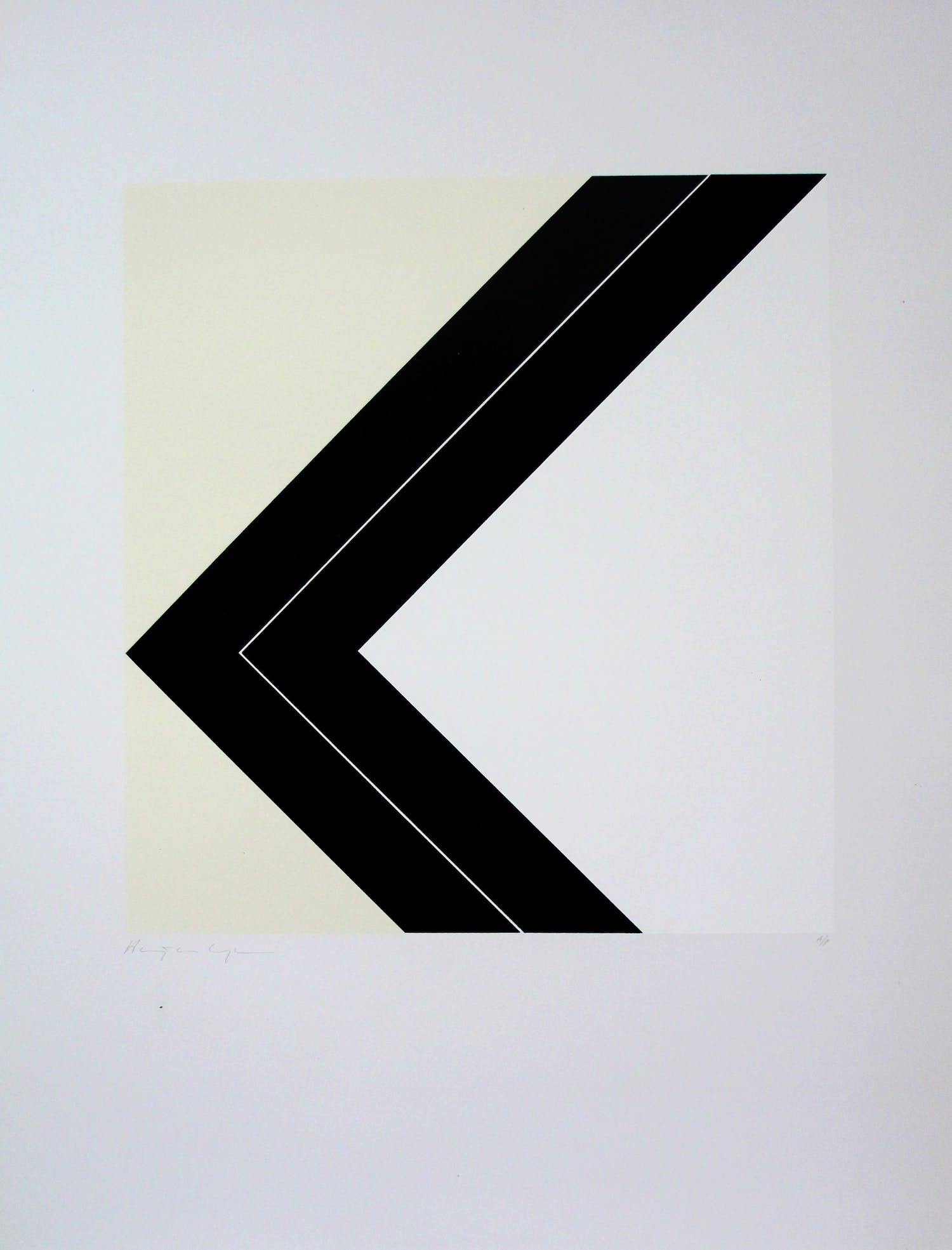 Harry van Kuyk - zeefdruk (uit het Groot Abecedarium) - 1973 verkocht voor € 199!