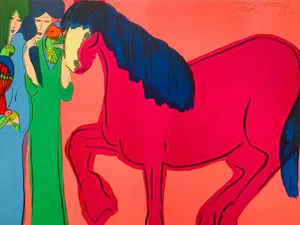 Walasse Ting - sans titre kopen? Bied vanaf 345!