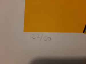 Maartje Wijngaarden - Zeefdruk ABSTRAKT Hand gesigneerd kopen? Bied vanaf 40!