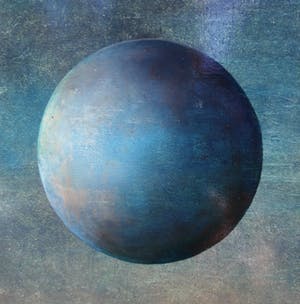 Franz Deckwitz - Surrealistisch nachtelijk landschap, olieverf op paneel (netjes ingelijst) kopen? Bied vanaf 295!