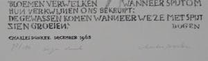 Charles Donker - De Luis - Compositie met tekst - Kreeft met schelpen kopen? Bied vanaf 75!