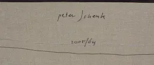 Peter Schenk - Naakt op papier op doek - 2005 (Nette lijst!) kopen? Bied vanaf 399!