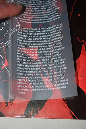 Hans Erni - 2 hardcovers: OlympArt / Olympische spelen & 'Israel' met originele tekening kopen? Bied vanaf 175!