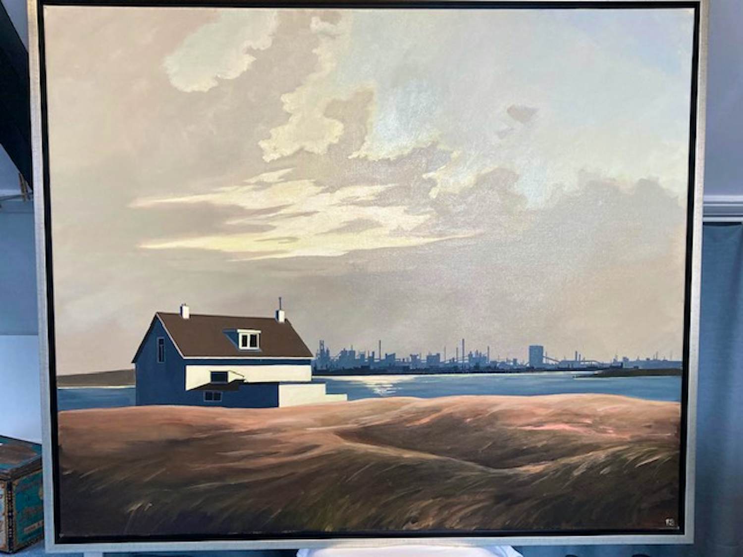 Pauline Bakker - Gezicht op IJmuiden kopen? Bied vanaf 800!