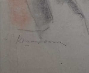 Paul Kromjong - B1671-25 - Modeltekening kopen? Bied vanaf 10!