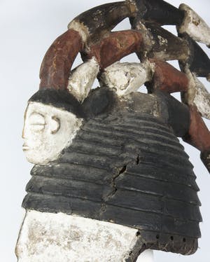 Igbo - Groot houten helmmasker kopen? Bied vanaf 1!