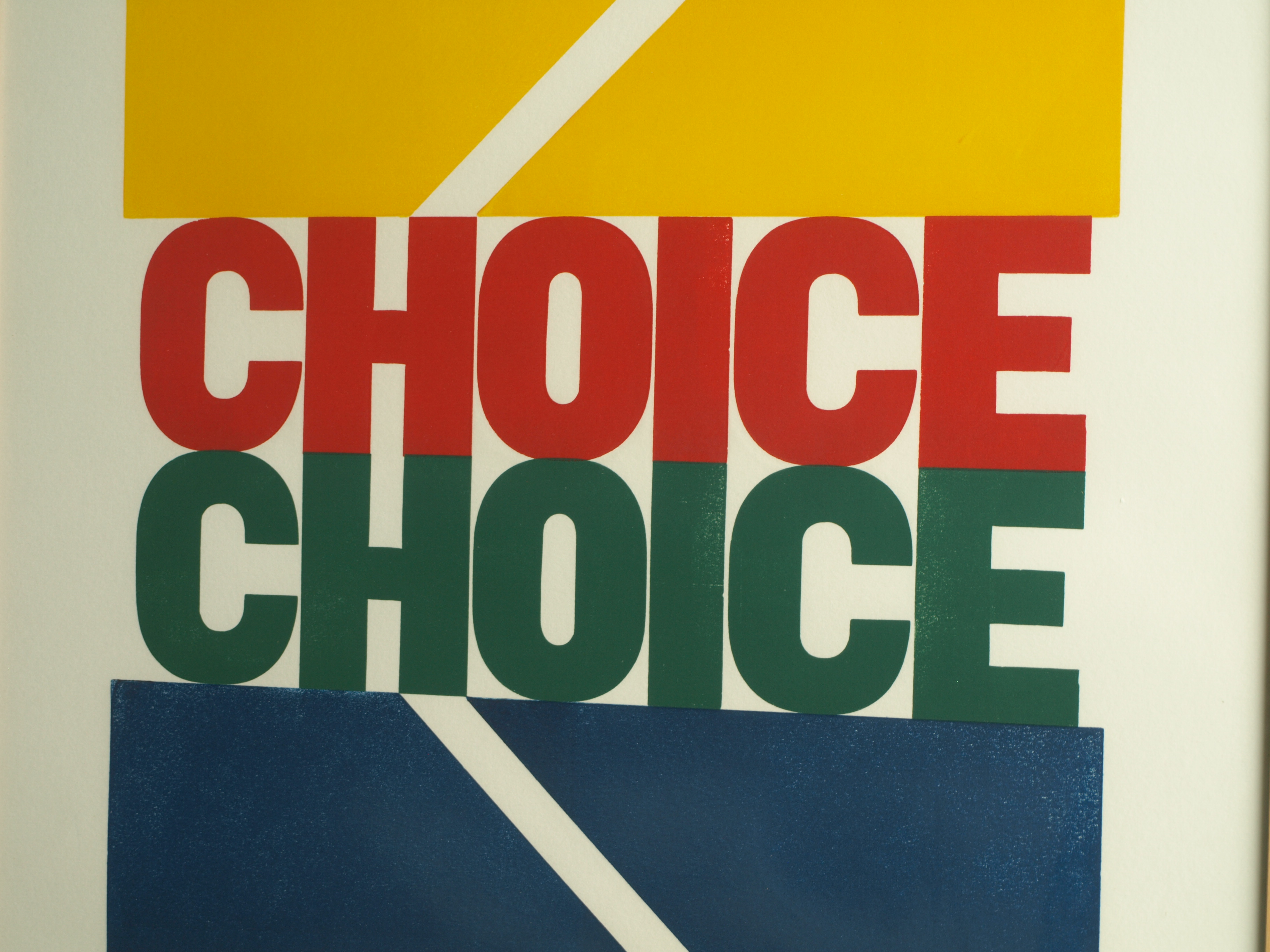 Ewald Spieker - Zeefdruk , Mirror Print “Choice” – gesigneerd & ingelijst - 1980 kopen? Bied vanaf 1!