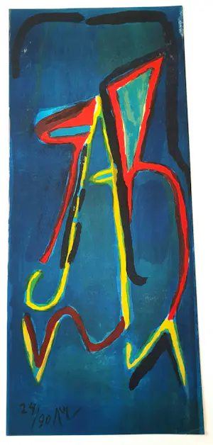 Bram van Velde - Zonder titel (compositie) kopen? Bied vanaf 235!