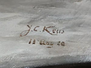 Johannes Keus - De Scheveningen 491. (groot 123!) kopen? Bied vanaf 175!