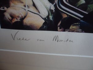 Rob Scholte - Zeefdruk. titel, " Vrede van Munster". kopen? Bied vanaf 80!