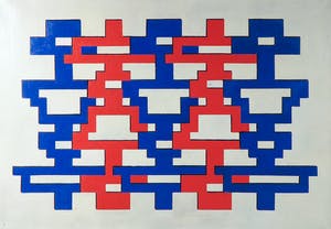 Barry Verkaik - Olieverf op doek, Bouw - Ingelijst kopen? Bied vanaf 1!