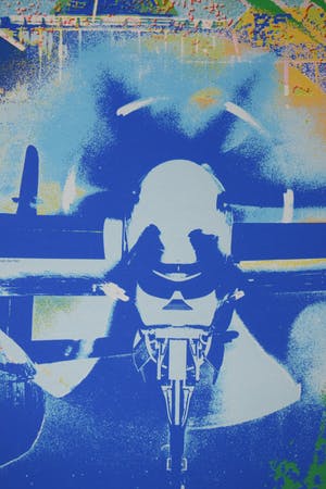 Henk van der Vet - Zeefdruk - Techniek kopen? Bied vanaf 40!