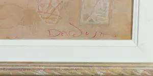 Mohaier Dariush - Acryl op doek, Zonder titel kopen? Bied vanaf 70!