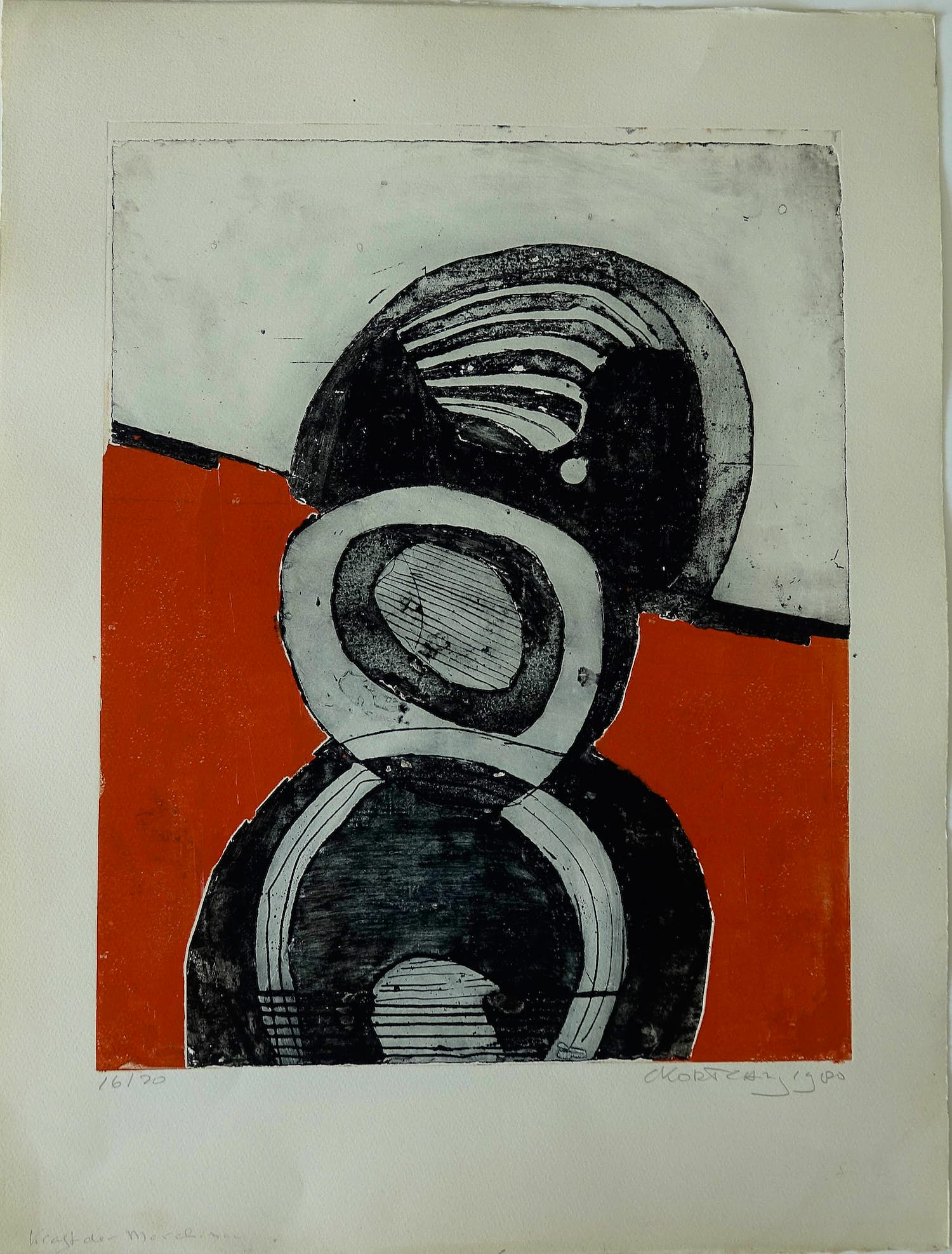Cees Kortlang - Zonder titel verkocht voor € 85!
