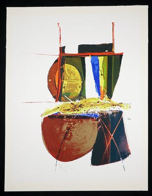 Arty Grimm - Zeefdruk, Zonder titel kopen? Bied vanaf 1!