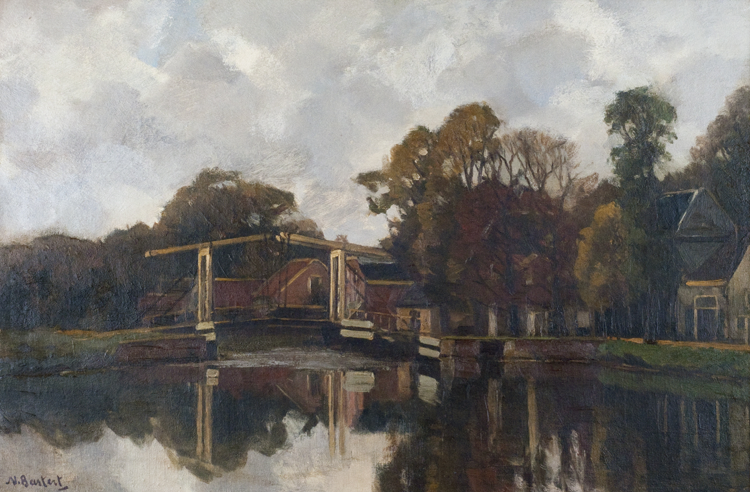 Nicolaas Syvert Bastert - Brug over de Vecht kopen? Bied vanaf 3600!