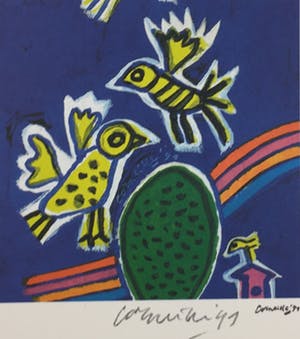 Corneille - 1991, 'The Tie', HANDGESIGNEERD(!) kopen? Bied vanaf 169!