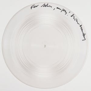 Christian Marclay - Record without a Cover - Re_issue Japan - Handgesigneerd kopen? Bied vanaf 1!
