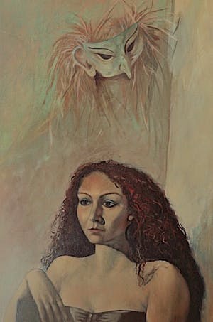 Niet of onleesbaar gesigneerd - "Wicked Woman" - Italiaans/Venetiaanse school - Gesigneerd - Groot kopen? Bied vanaf 1!